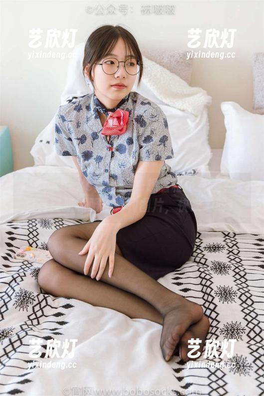 BoBoSocks袜啵啵 - 想看稚予花絮？这里有空姐制服的福利图片，快来看呀！