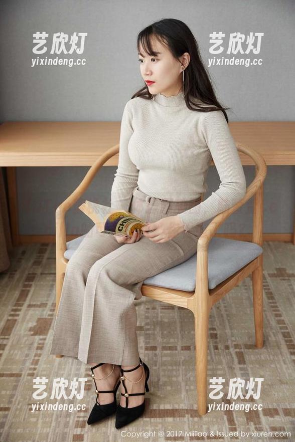 MiiTao蜜桃社-陆萱萱Cecilia MiiTao蜜桃社 - 体操服美图,陆萱萱Cecilia的可爱招数,你看懂了吗?