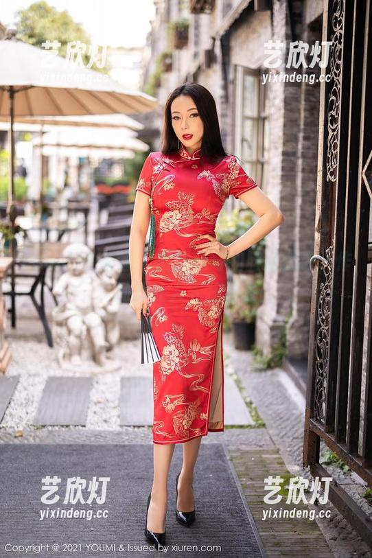 YouMi尤蜜荟-黄歆苑 YouMi尤蜜荟 - 黄歆苑与和服的邂逅,作品却让人无从自拔