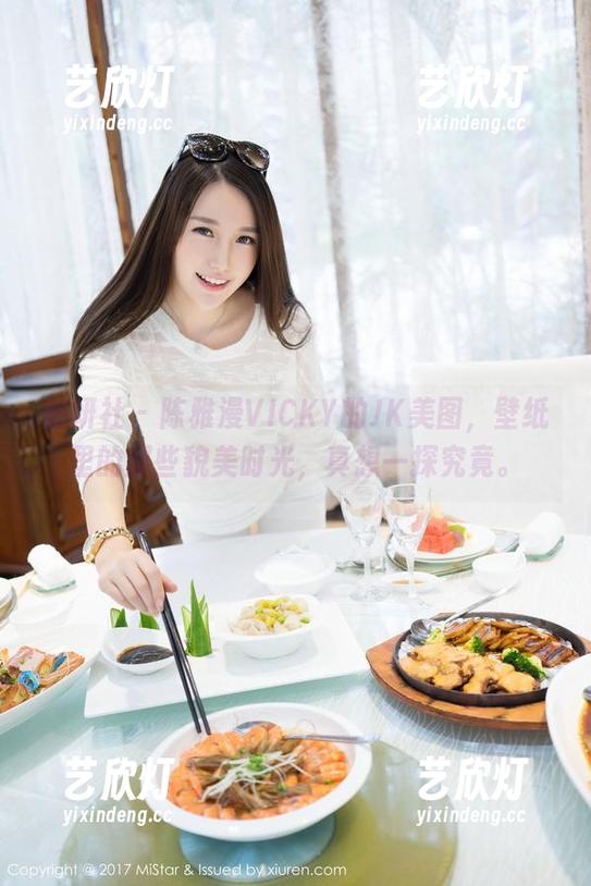 魅妍社-陈雅漫VICKY 魅妍社 - 陈雅漫VICKY的JK美图,壁纸里的那些貌美时光,真想一探究竟。